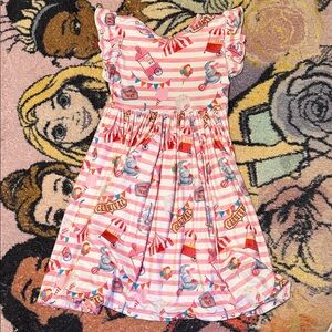 Mila and Rose Striped Carnival Kids Dress